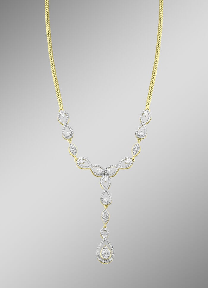 Hochwertiges Brillant-Collier 
