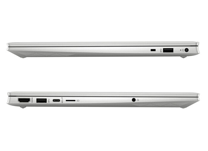 HP Notebook mit blendfreiem 15,6" (39,6 cm) Full-HD-Display SILBER