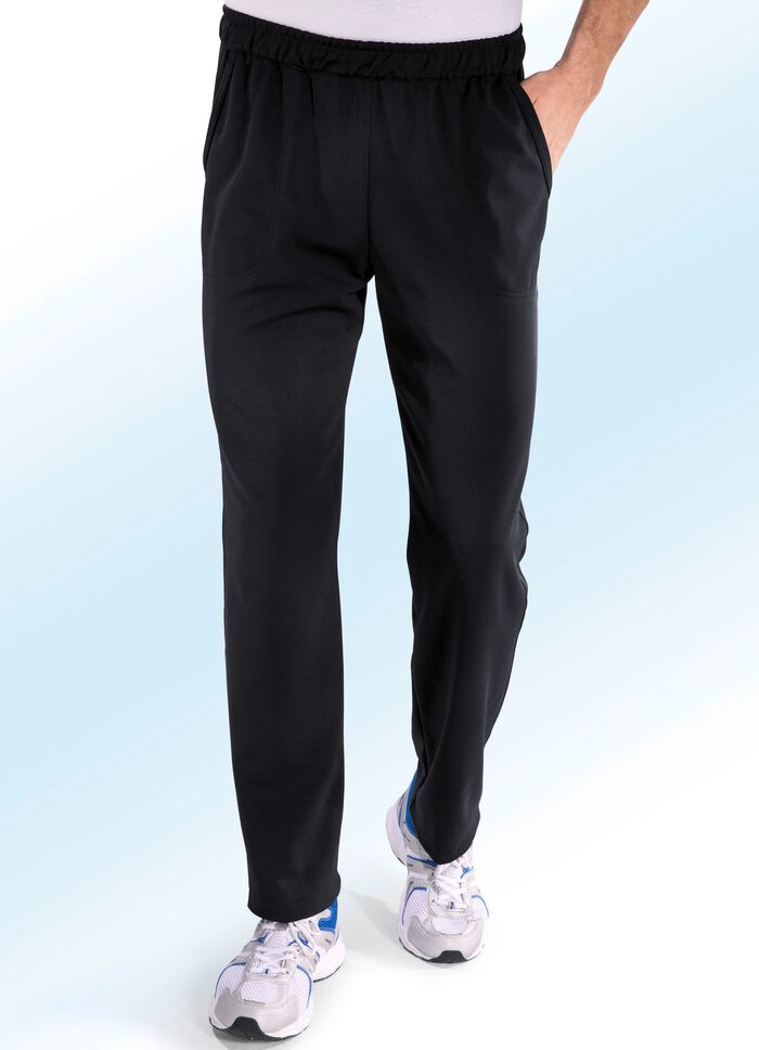 Freizeithose von "Athlet" SCHWARZ