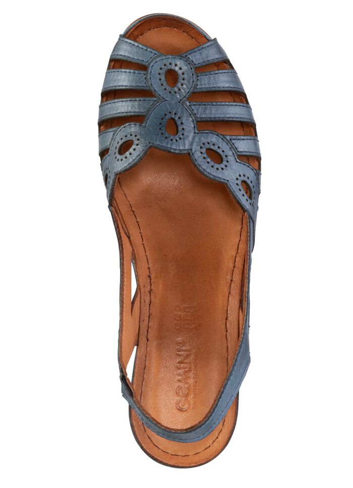 Gemini, klassische Damen-Sandaletten, Weite G, aus Leder 