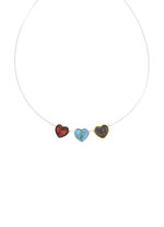 Herz-Anhänger mit Türkis 