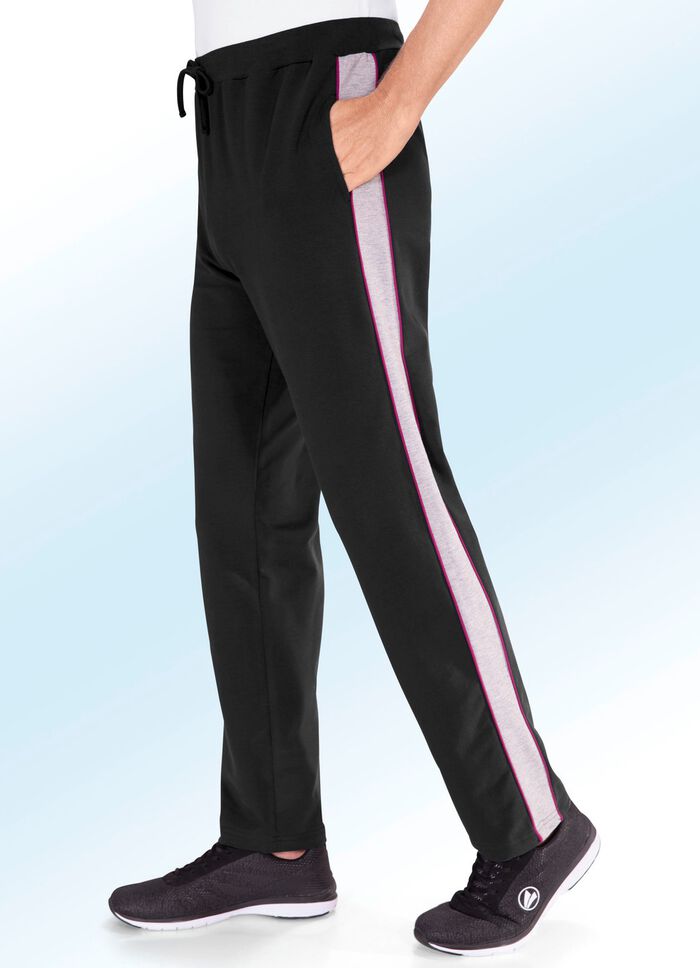 Freizeithose von &bdquo;Plantier&ldquo; in 3 Farben SCHWARZ