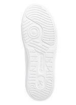 Sneaker mit Libellen-Metallschmuck WEISS-GOLD