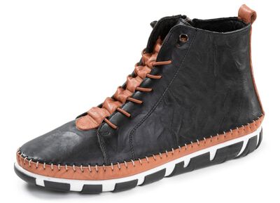 Gemini, bequeme Damen-Boots, Weite G, mit herausnehmbarem Fu&szlig;bett 