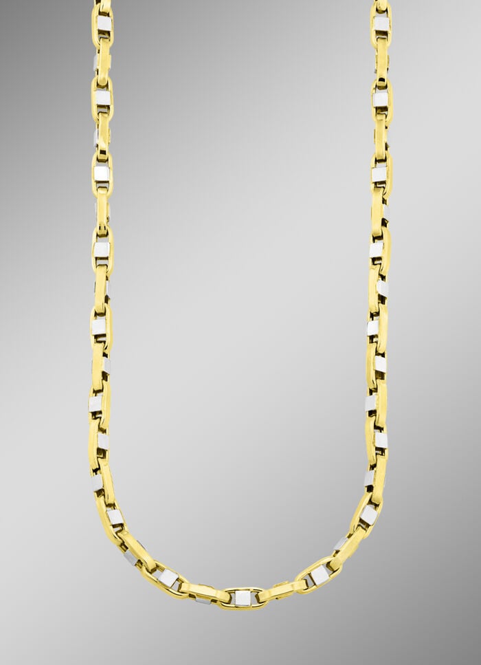 Schicke Halskette in Bicolor 