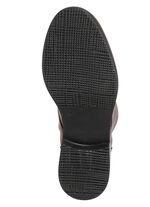 Andrea Conti Schn&uuml;r-Stiefelette aus Rind-Nappaleder BURGUND