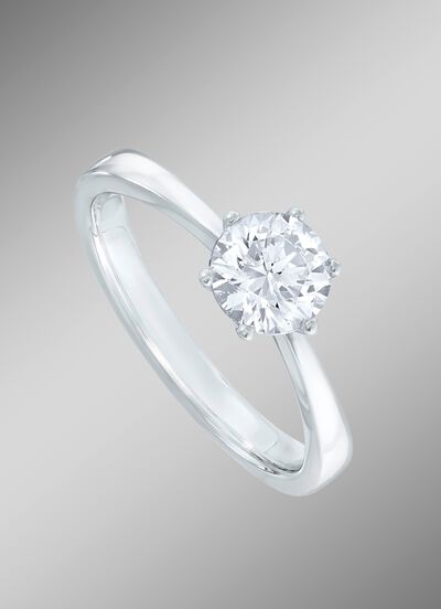 Fabelhafter Solit&auml;r-Damenring mit Brillant 