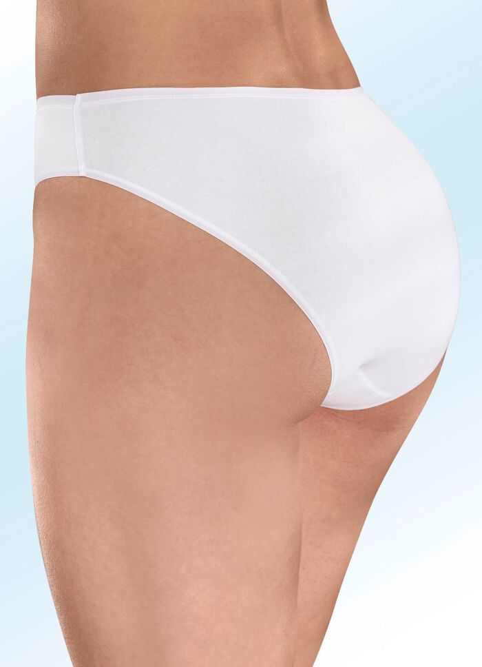 Schiesser Dreierpack Slips mit BIO-Baumwolle 