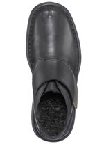 GINO GALANTE, gefütterte Herren-Boots, Winterschuhe, Weite K, mit herausnehmbarem Fußbett SCHWARZ-GRAU