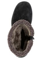 ELENA EDEN, gef&uuml;tterte Damen-Stiefel, Winterschuhe, Weite H, mit Lammfell 