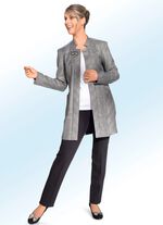 Longblazer mit Glencheck-Dessin 