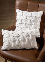 Kissenbezug in Strickoptik SEKT-GOLD