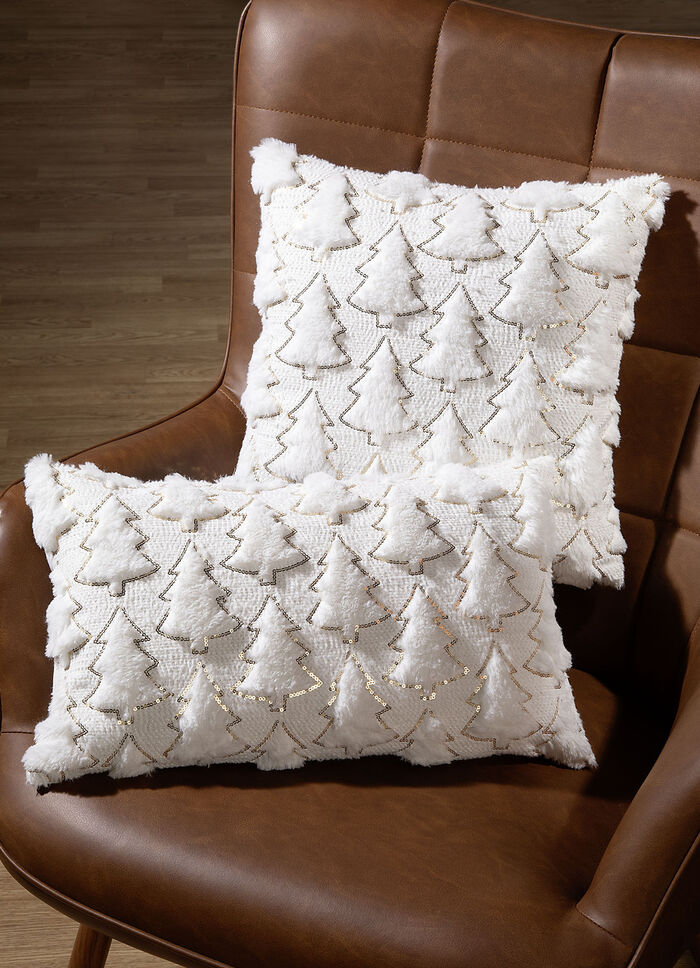 Kissenbezug in Strickoptik SEKT-GOLD