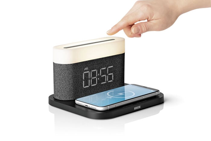 Wecker mit LED-Lampe 