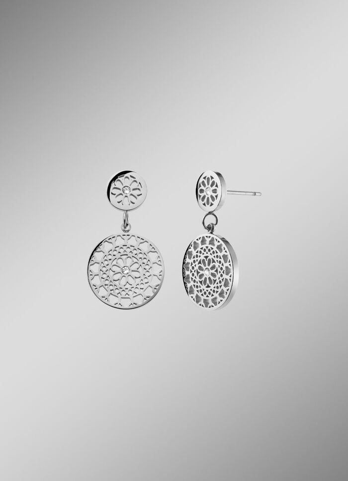 Elegante Ohrstecker mit Kristallen für jeden Tag 