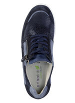 Waldl&auml;ufer Schn&uuml;rschuh mit bester Abrollfunktion BLAU