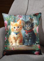 Kissenbezug in Samtoptik 