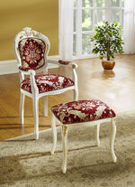 Sitzmöbel mit Gestell aus massivem Buchenholz 