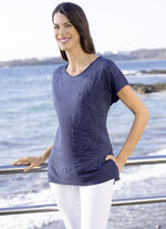 Shirt mit Relief-Druck  