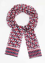 Schal mit Fantasiedessin 