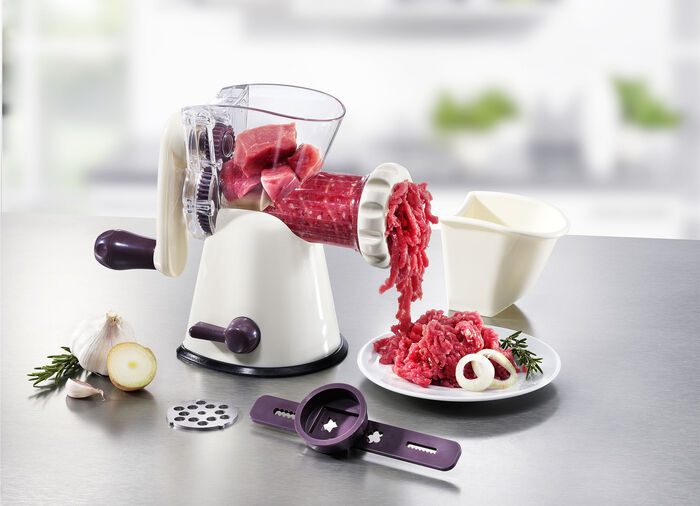 Lurch Fleischwolf mit Spritzgeb&auml;ckvorsatz 