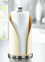 Wesco Rollenhalter aus Edelstahl und pulverbeschichtetem Stahlblech CREME