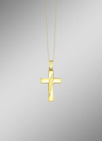 Kreuz-Anh&auml;nger in Bicolor 