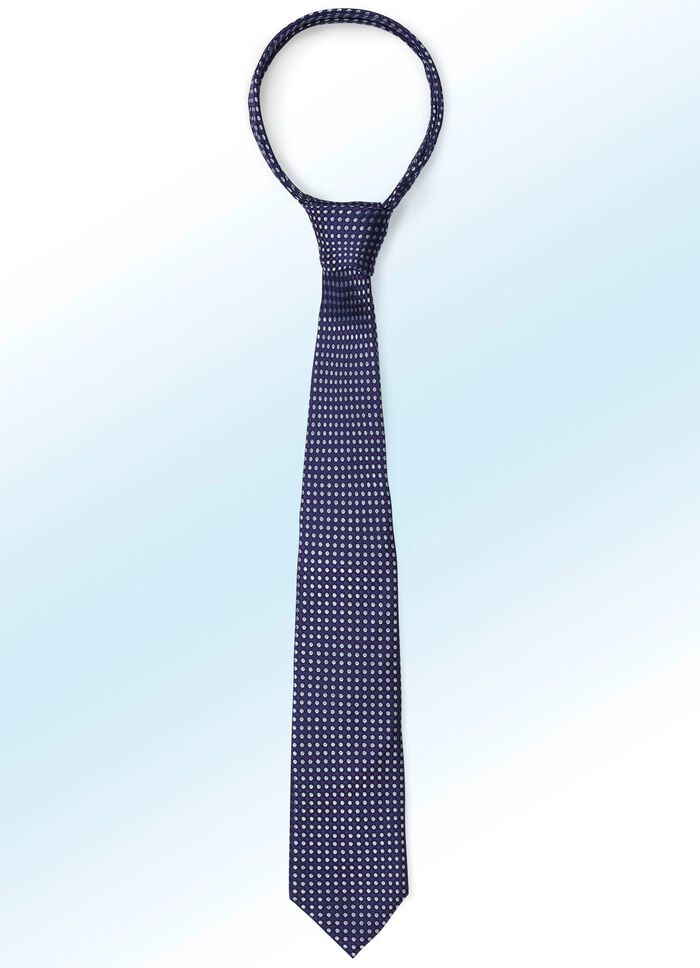 Gemusterte Krawatte in 2 Farben 