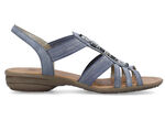 Remonte Riemchen-Sandalen mit Metallschmuck JEANS