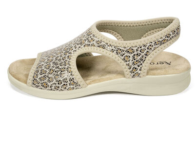 Stretch Sommerschuhe wahlweise als Pantolette oder Sandalette 