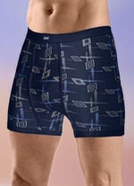 Viererpack Unterhosen mit Alloverdessin 