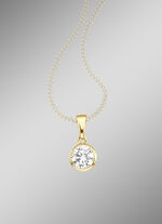 Anhänger mit synth. Zirkonia 