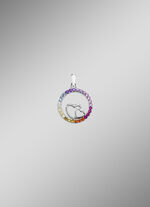Anhänger aus Silber mit Zirkonia 