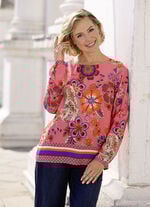 Tunika mit tollem Bordüren-Druck 