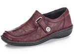 ELENA EDEN, bequeme Damen-Slipper, Weite G, mit herausnehmbarem Fu&szlig;bett BURGUND