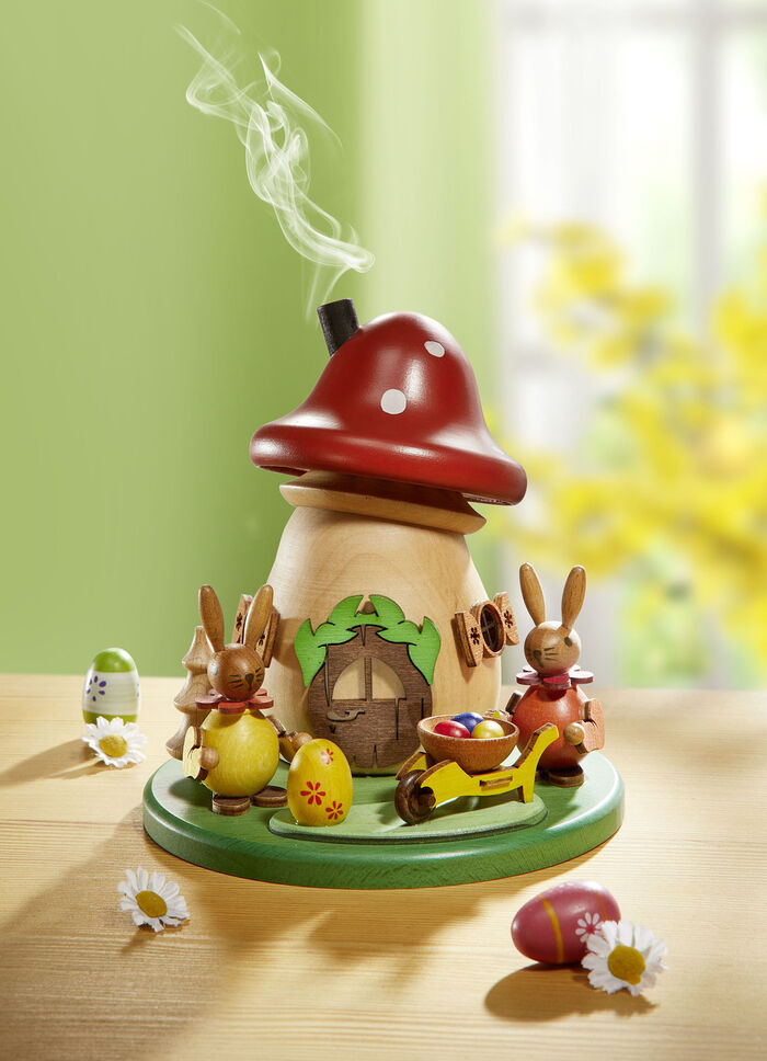 Räucherpilz mit Wechselbestückung 