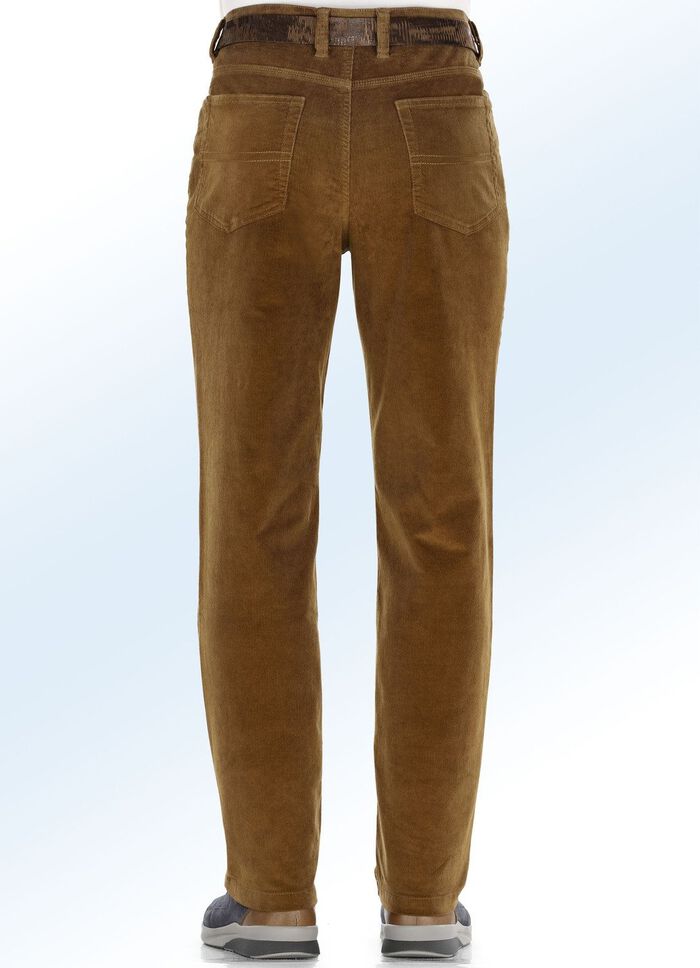 Cordhose in 4 Farben COGNAC