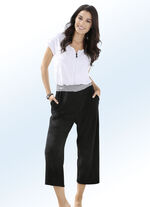 Laurina Frottier-Overall mit Reißverschluss 