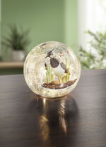 Glaskugel mit Beleuchtung 