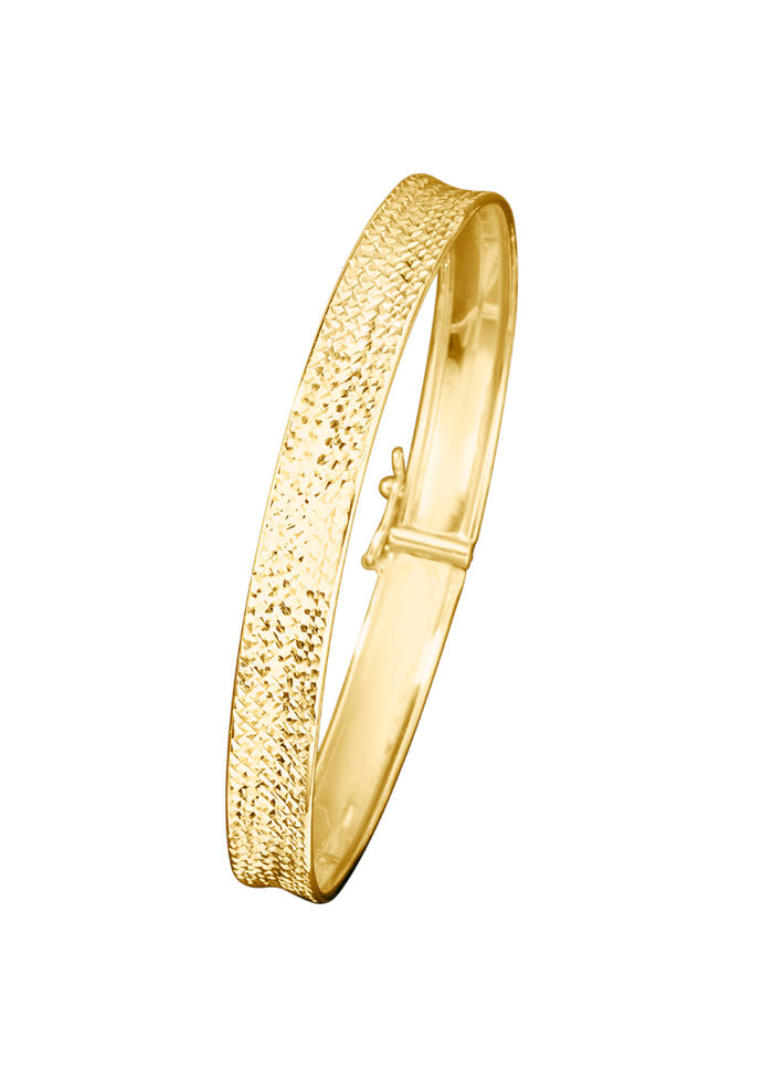 Schöner Armreif mit Brillantstruktur 