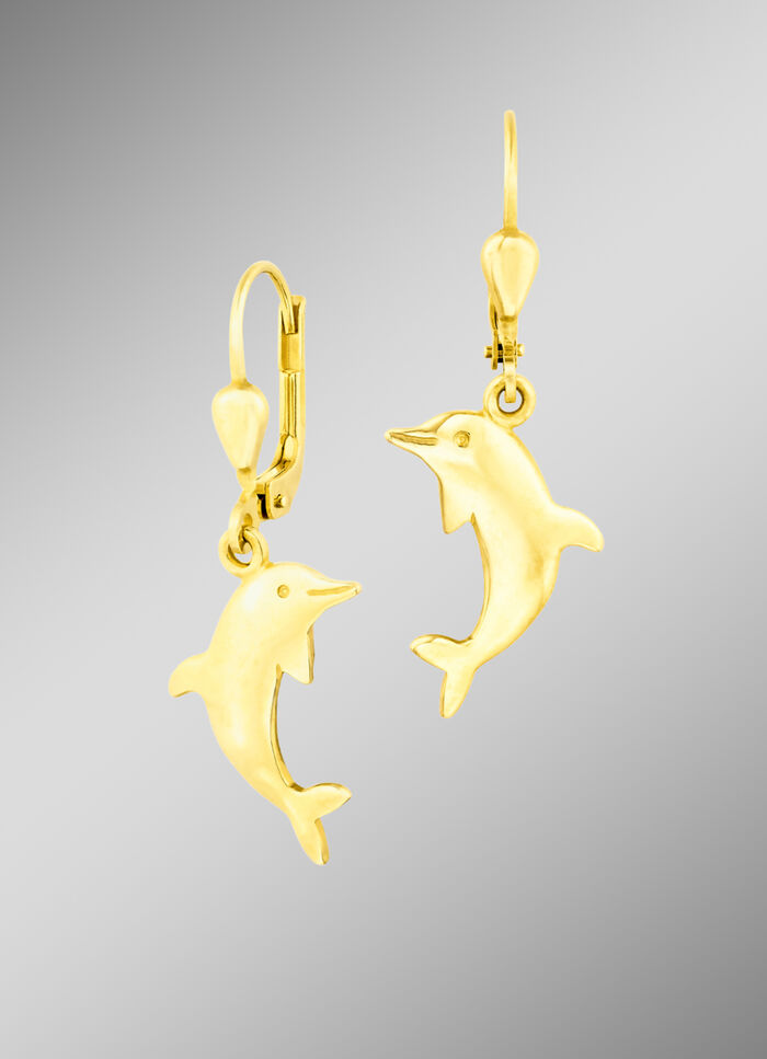 Delfin-Ohrringe 