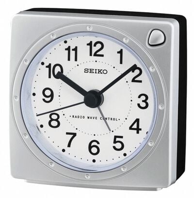 Seiko QHR201S Funkwecker No Tick 