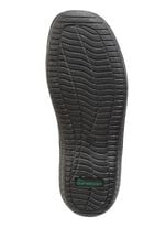 ELENA EDEN-Slipper aus Nappaleder SCHWARZ-BURGUND