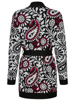 Strickjacke in Jacquard-Dessin 