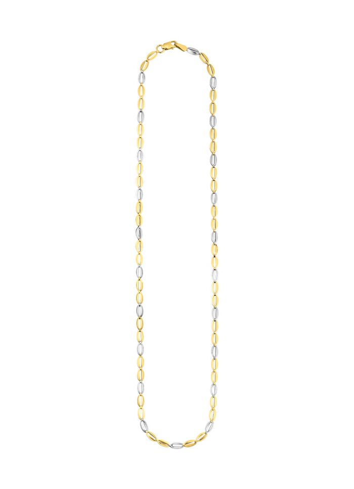 Durchbrochene Garnitur in Bicolor 