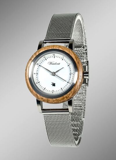 Damenuhr mit Meshband 