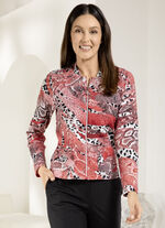 Blusenjacke mit tollem Druck 