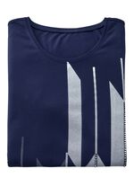 Shirt mit Kontrastdruck 