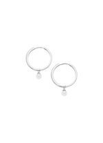 Klappcreolen mit Zirkonia 