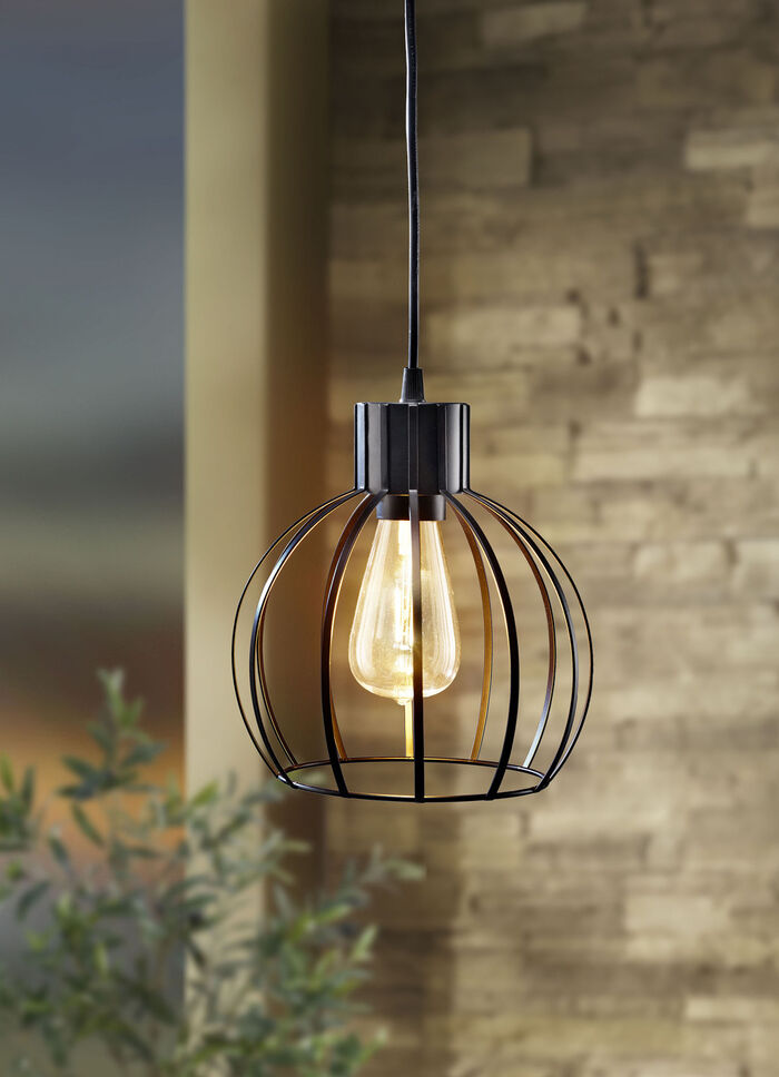 Solar-H&auml;ngeleuchte mit D&auml;mmerungssensor 